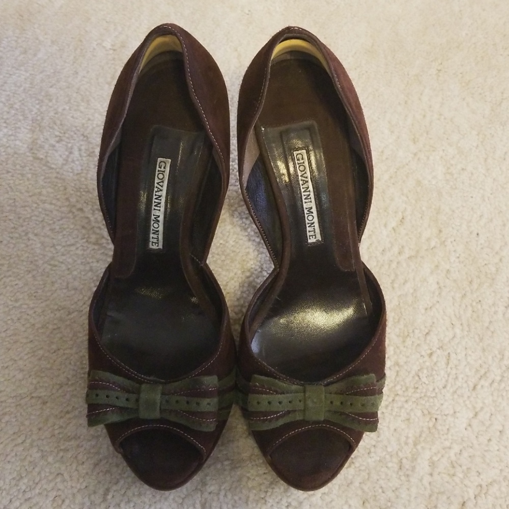 Giovanni Monte Italian High Heels Fits US Size 7